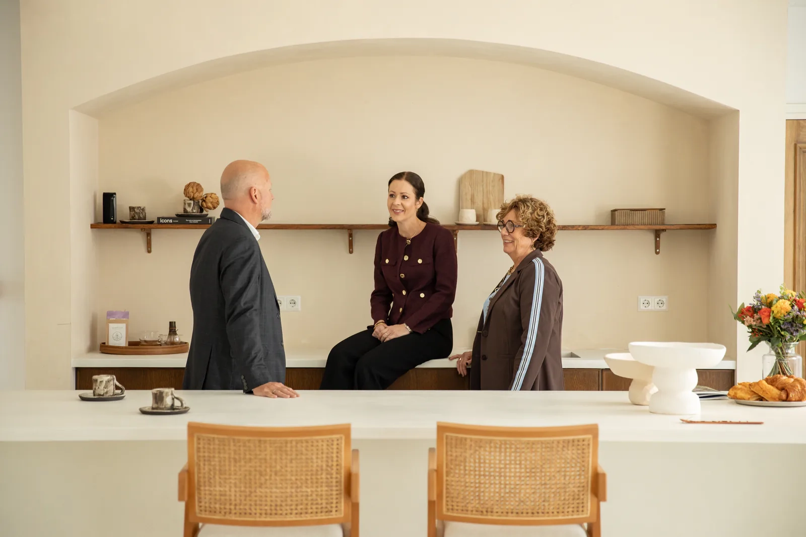 Marco van Mourik en Sonja de Kinder van Dolron Zeedijk Makelaars